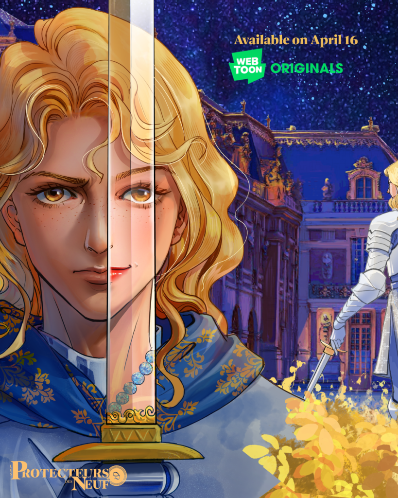 The Intrigues of the Chevalier d’Éon belongs to the ambitious "Protecteurs des 9" transmedia universe, where historical figures become guardians of a shared global memory across multiple digital platforms.