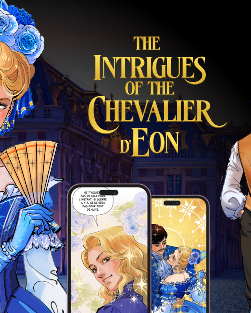 The Intrigues of the Chevalier d’Éon benefits from the creative synergy between Flibusk’s narrative vision and the technical expertise of Stephan Boschat and Sébastien Cotte, ensuring a high-quality storytelling experience.