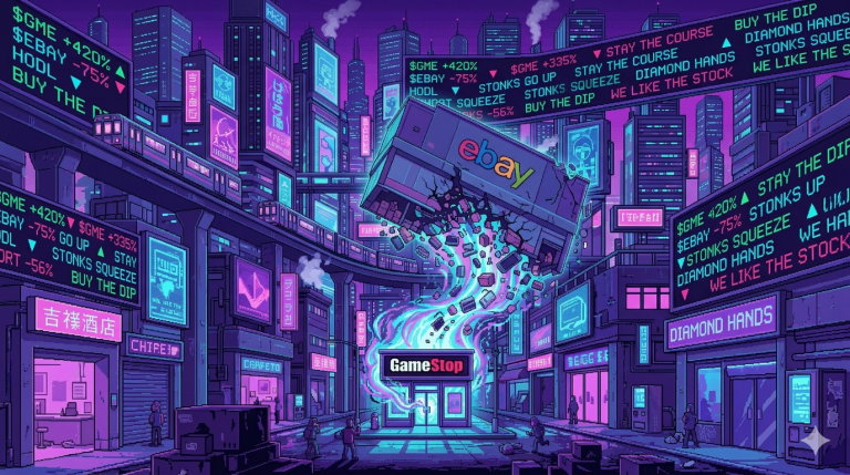 GameStop Wants to Buy eBay: Genius Power Move or the Most Glitched Storyline in Market History?