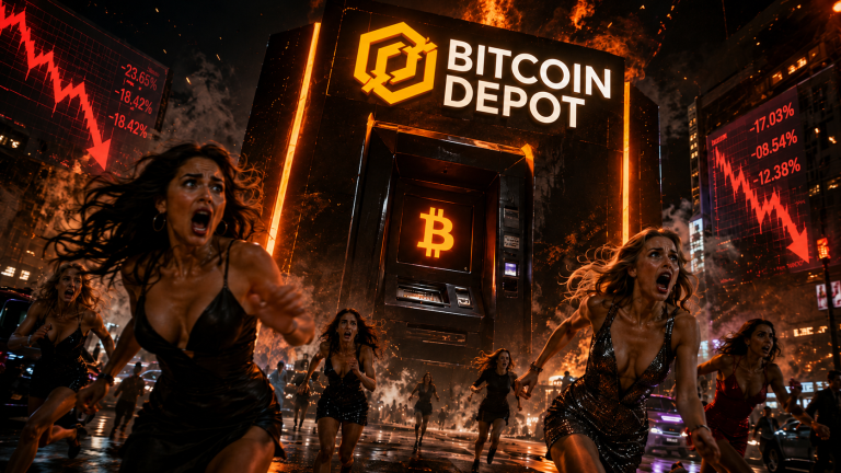 Bitcoin Depot Stock Crashes as BTM Files for Chapter 11