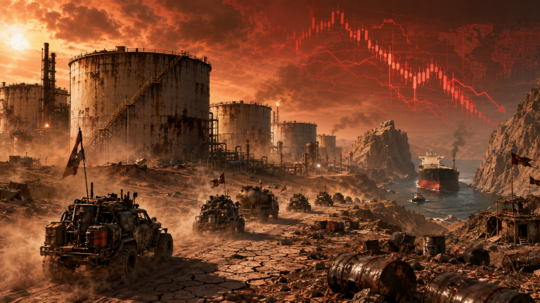 Oil’s Mad Max Moment: Empty Tanks, Red Futures